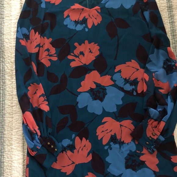 Long sleeve floral dress. Size Small. - Picture 4 of 5